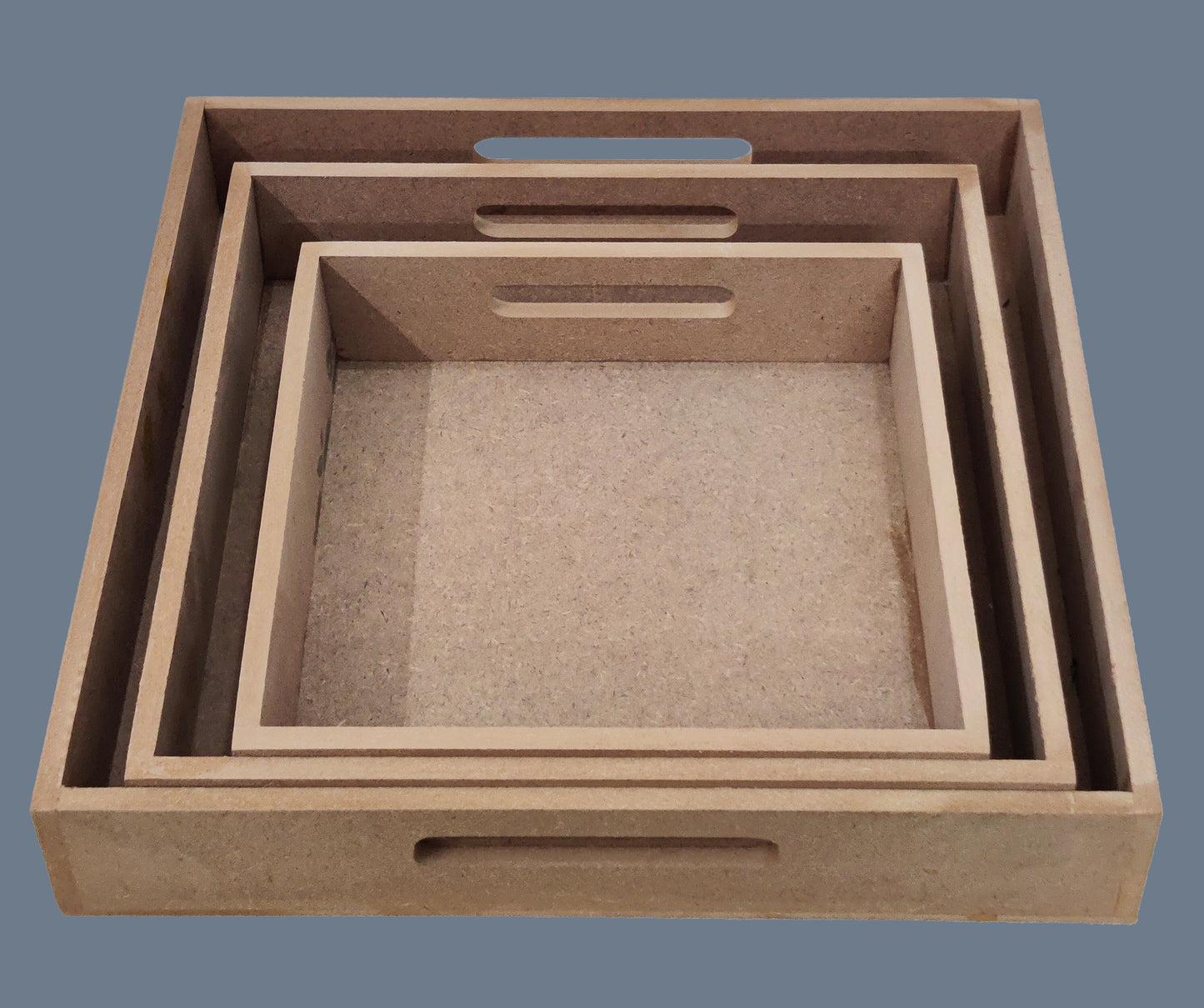 Set of 3 DIY Square Serving Tray Set (TR002)