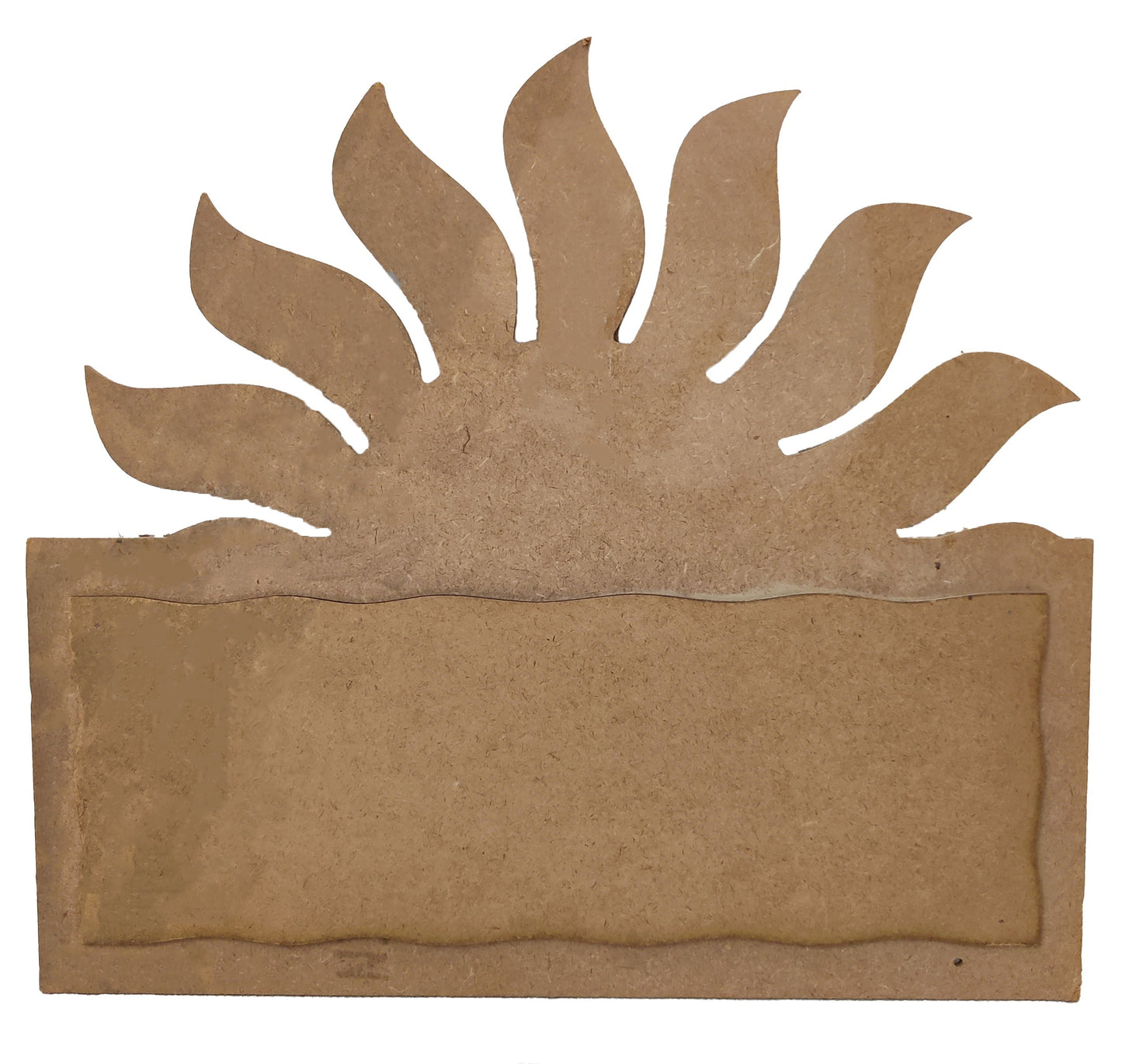 Decorative MDF Suraj Rising Sun Name Plate (NAM010)