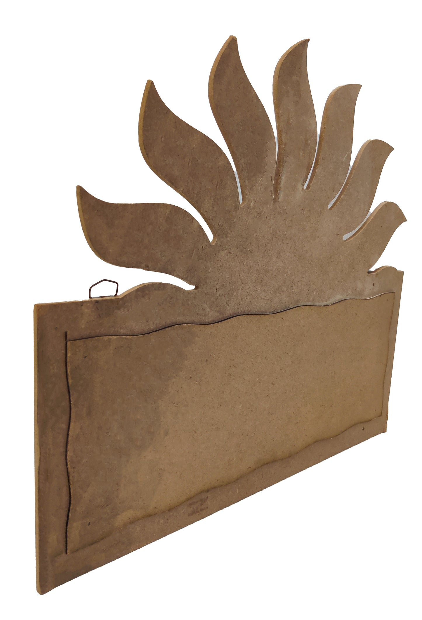 Decorative MDF Suraj Rising Sun Name Plate (NAM010)