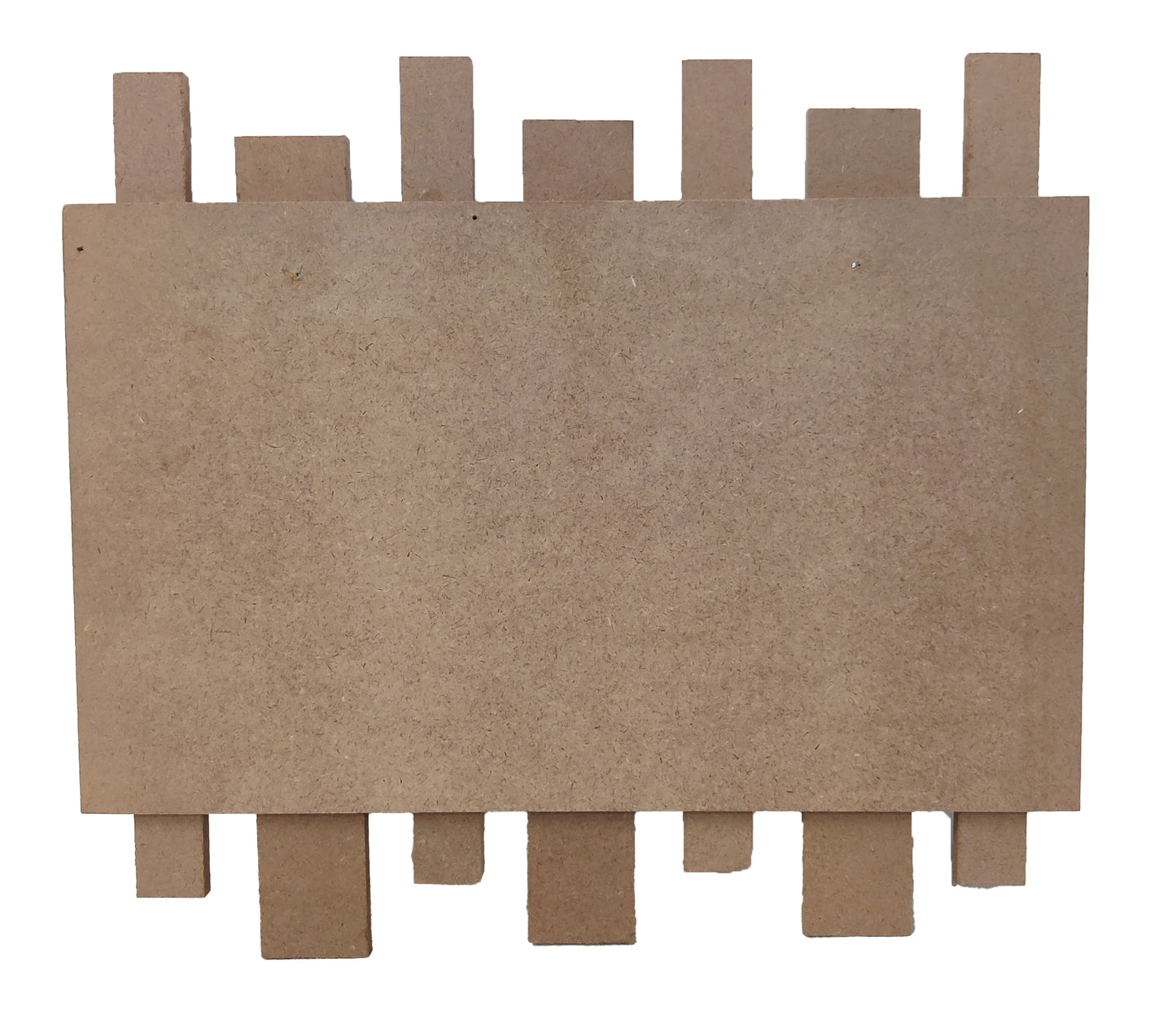Decorative MDF Name Plate with Multiple Strips (NAM015)
