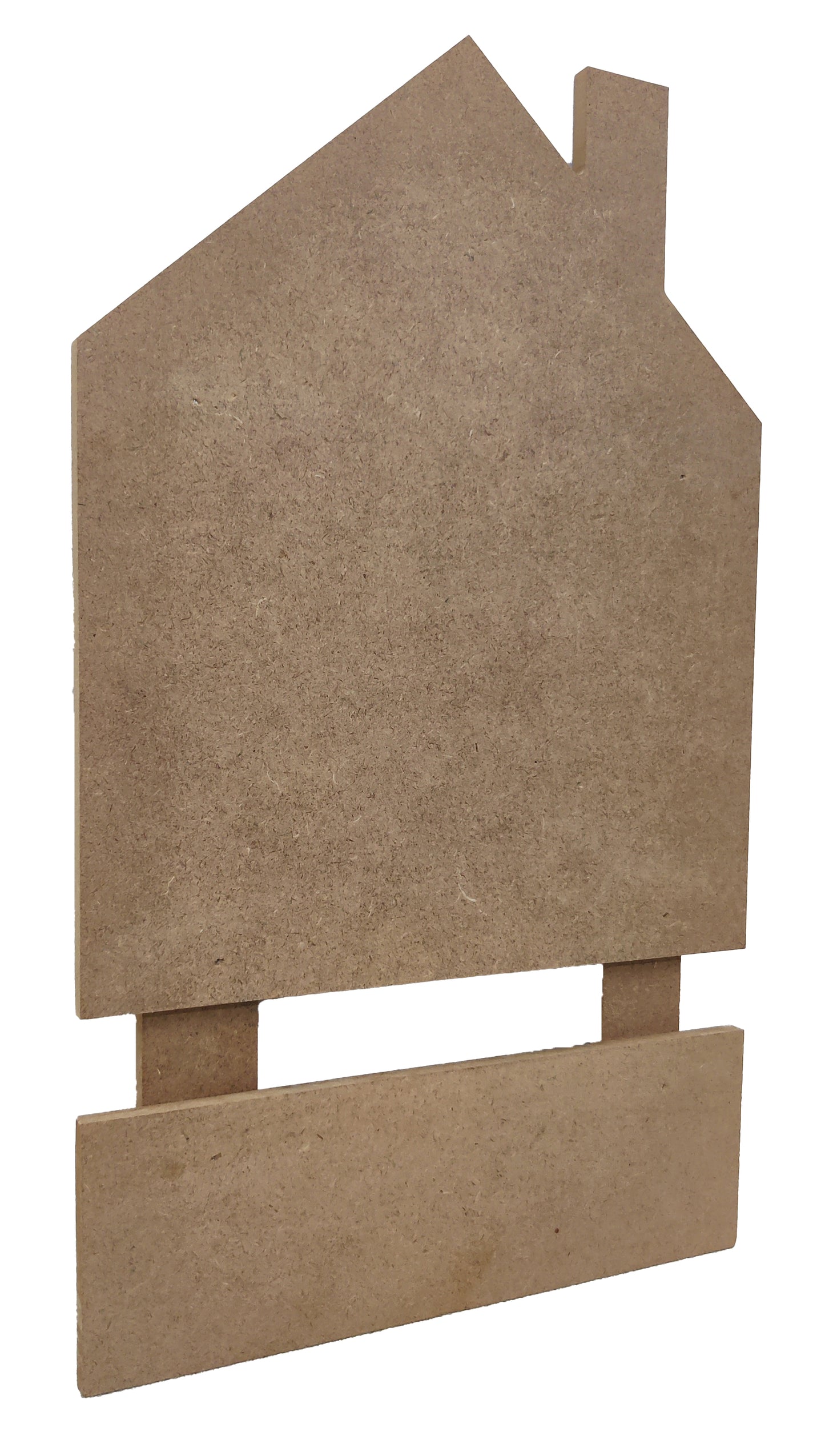 Decorative MDF Hut Name Plate with 1 Row Attached (NAM021)