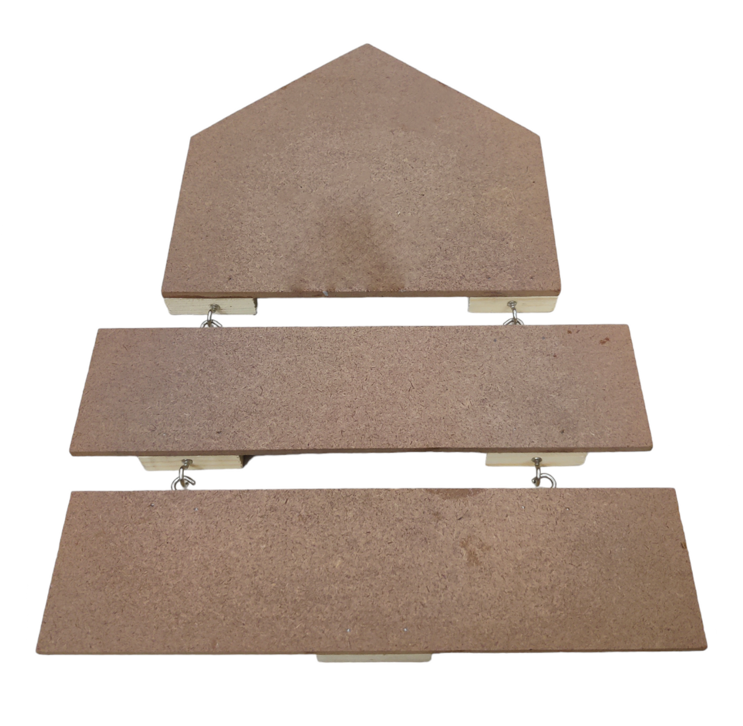 Decorative MDF Hut Name Plate with 2 Hanging Rows (NAM017)