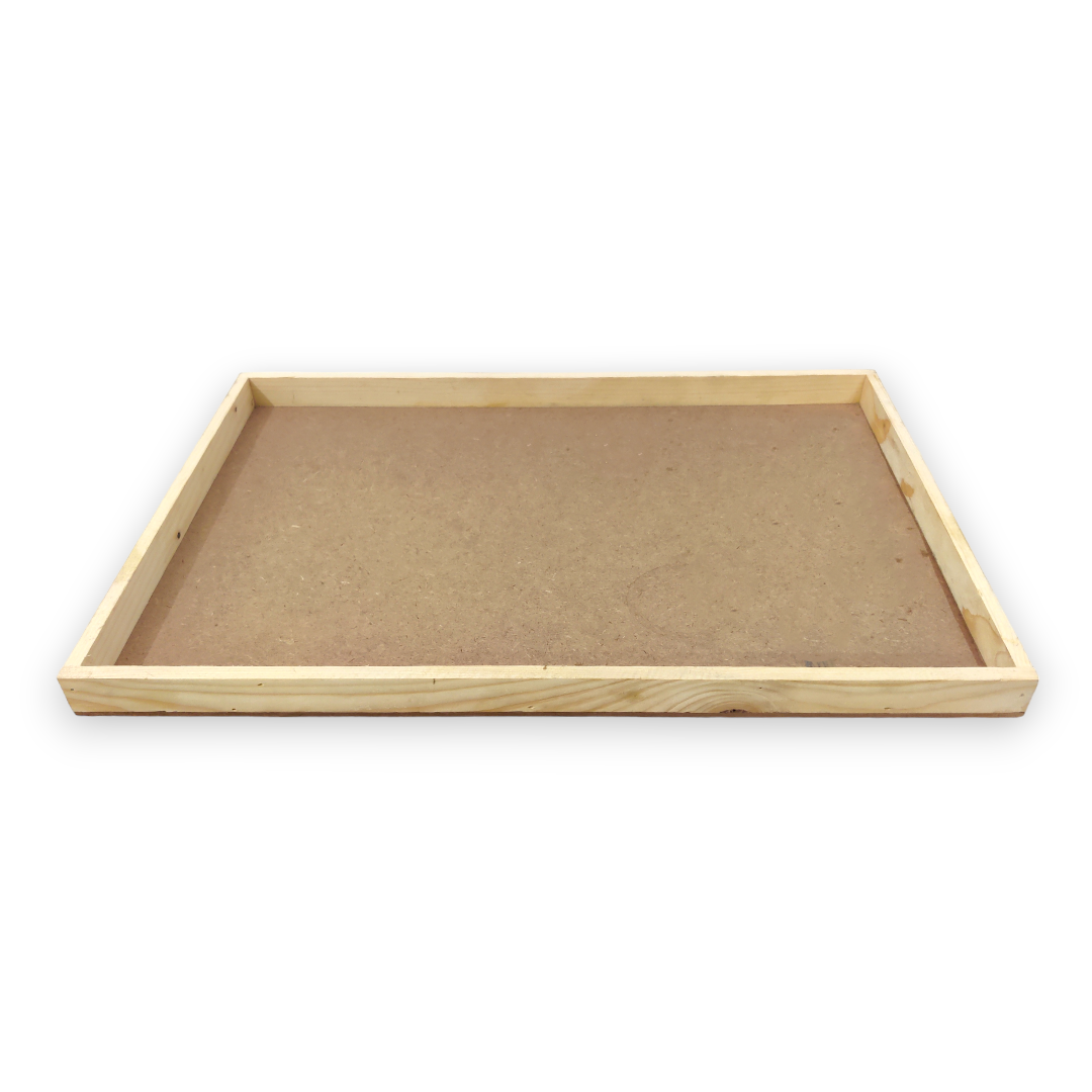 DIY Pinewood Rectangle Packing Tray (TR011)