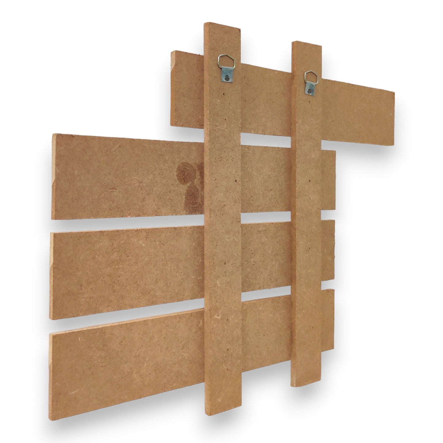 Decorative MDF 4 Row Name Plate Uneven (NAM035)