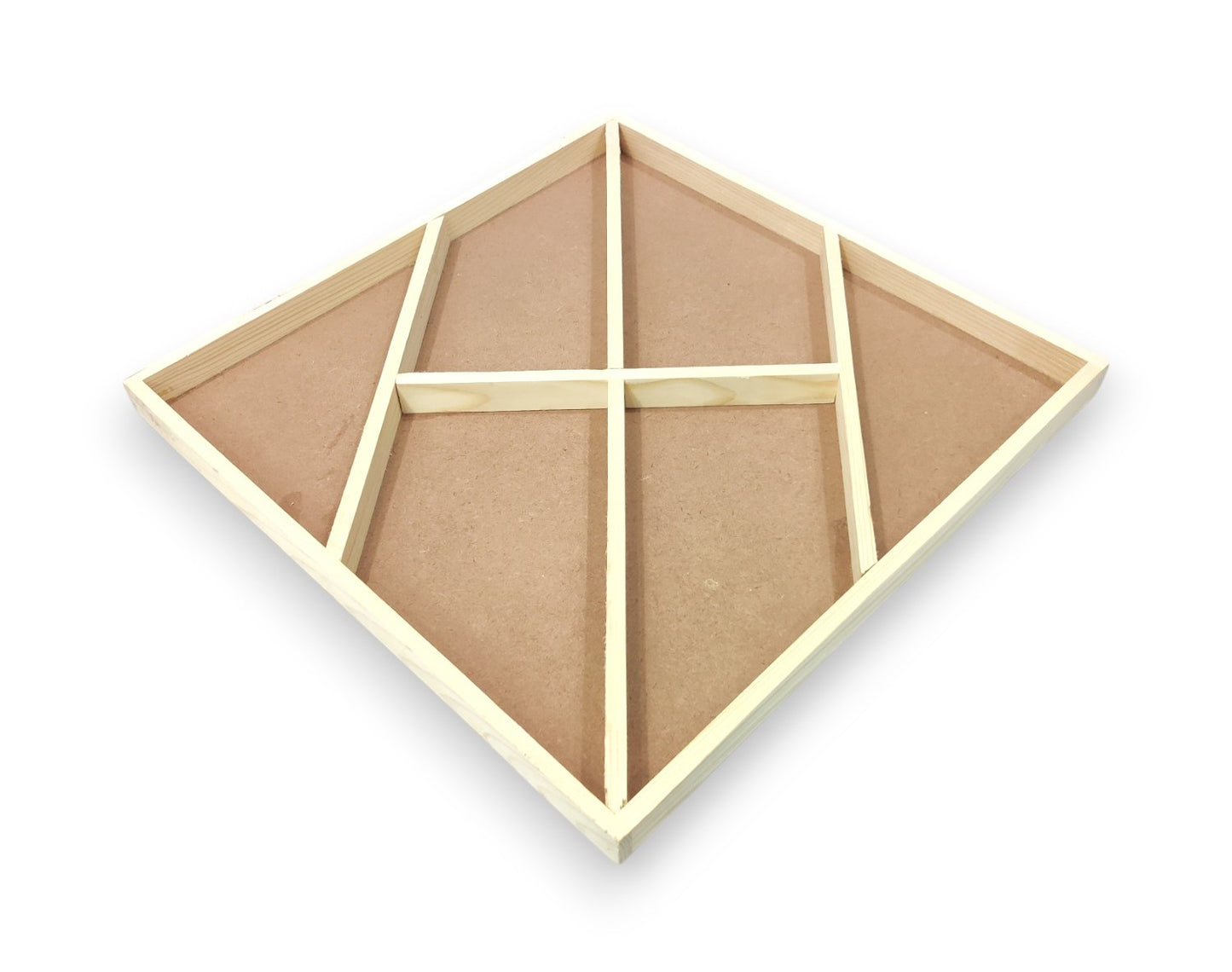 DIY Pinewood Packing Tray with Partitions (TR014)