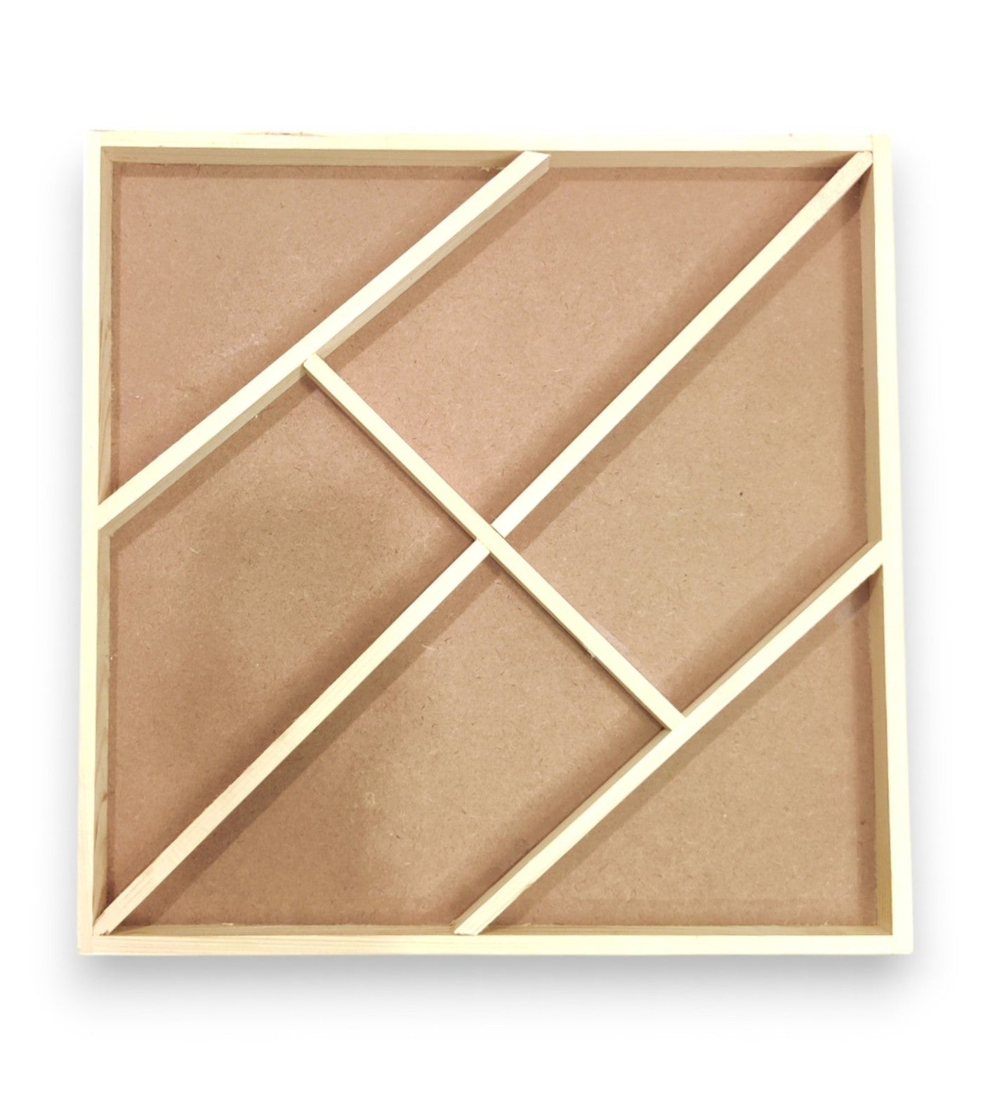 DIY Pinewood Packing Tray with Partitions (TR014)