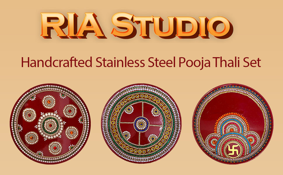 Steel Pooja Thali