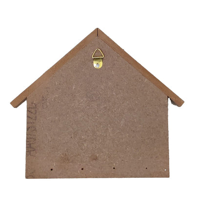 Pack of 2 DIY Wooden Small Key Holder Hut Design (KEY005)