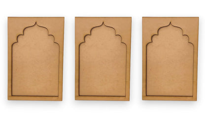 Set of 3 Jharokha Photo Frame (Design 1 JHK001)