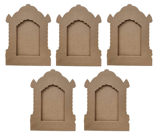 Set of 5 Small Jharokha Photo Frame (Design 3 JHK006)