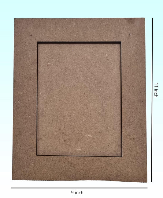 Set of 5 RIA Studio DIY Single MDF Photo Frame (FRM003)