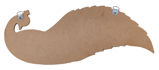 Decorative MDF Peacock Name Plate (NAM009)