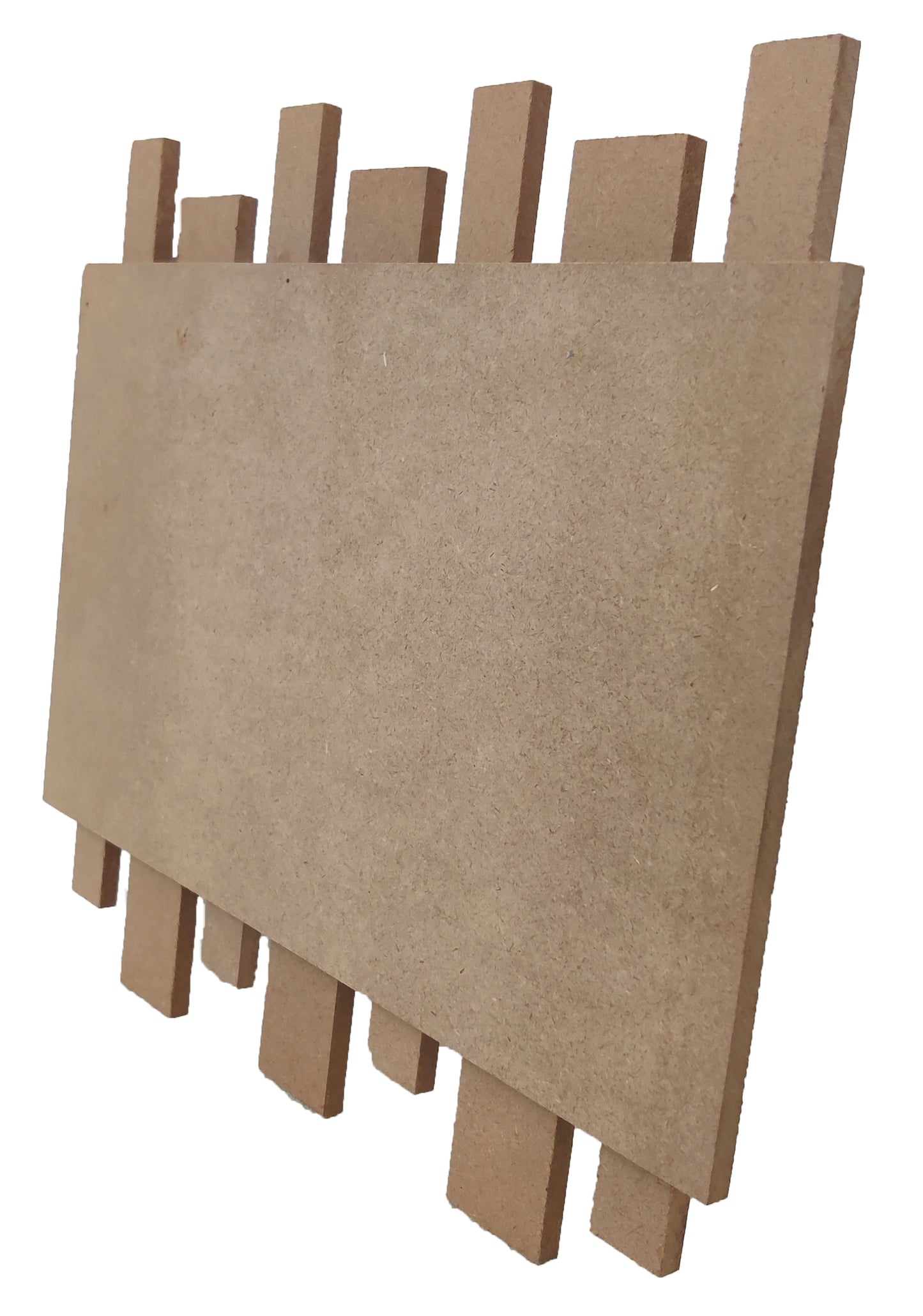 Decorative MDF Name Plate with Multiple Strips (NAM015)