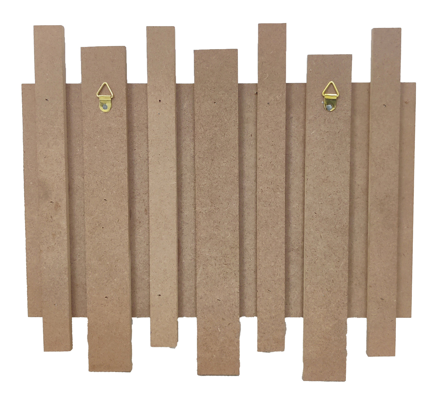 Decorative MDF Name Plate with Multiple Strips (NAM015)