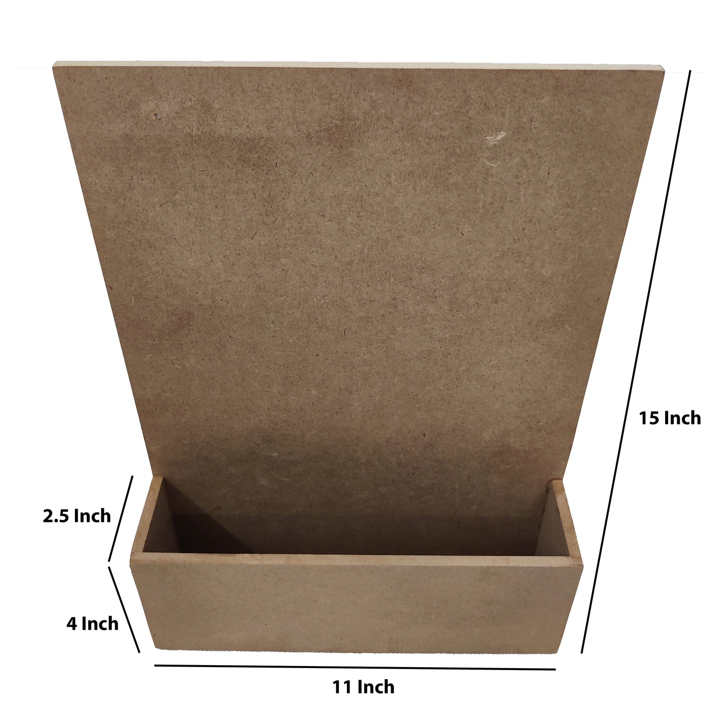Decorative MDF Solid Name Plate with Flower Planter Box (NAM023)