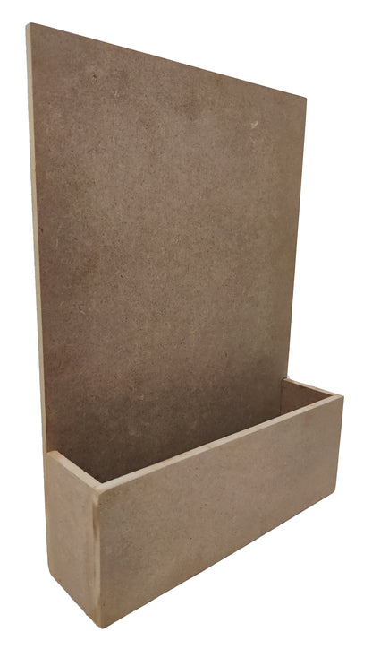 Decorative MDF Solid Name Plate with Flower Planter Box (NAM023)