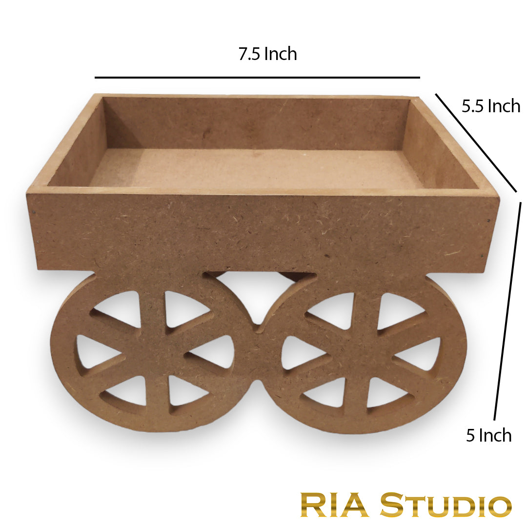 DIY Thela Gadi Wheel Cart Condiment Tray (TR012)