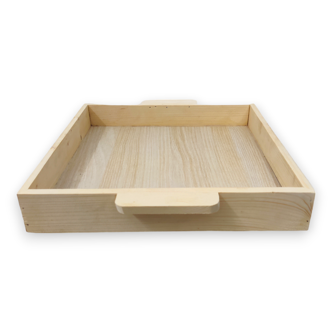DIY Laminated Pinewood Square Tray (TR013)