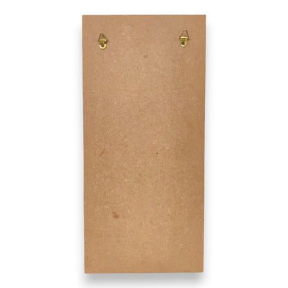 Decorative MDF Name Plate with Planter / Envelope Holder (NAM034)